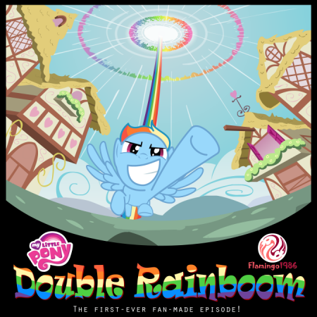 MLPFiM: Double Rainboom.     