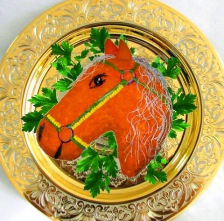 Салат лошадка