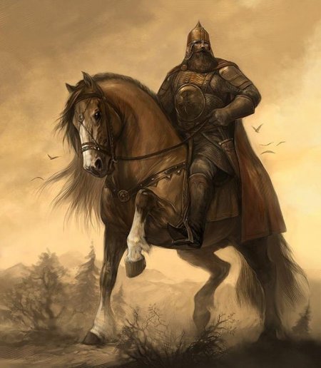 В русской культуре богатырский конь &ndash; это всегда честный, сильный и умный помощник